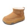 Botas de Neve de Cano Alto com Forro de Lã para Mulheres 2026 Inverno Novo Estilo Estudante Ins Estilo Coreano Quente Sapatos Casuais Sapatos de Algodão Ld7502