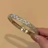 "Sinfonía de Cortina Estelar" Pulsera Estilo Buche Tachonada con Diamantes y Patrón de Rombos, Joyería Personalizada de Alto Gama Estilo Corte Minimalista Francés para Mujeres