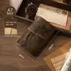 Cuaderno de Hojas Sueltas Estudiante Papel Kraft Libreta de Mano Bloc de Notas Simple Diario DIY Cuaderno de Viaje Antiguo