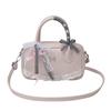 Coreia do Sul Nova Bolsa Boston Portátil Estilo Balé Doce Casual Bolsa de Mão de Alto Nível Estilo Ocidental Combina com Tudo Transversal Bolsa Feminina