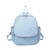 Mochila nueva con estampado de estrellas para niñas, fresca y elegante, bolsa de viaje y deportiva de gran capacidad, ligera y versátil, adecuada para ir al trabajo, también se puede usar como bolso de hombro