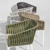 Silla de Barra para Exteriores, Silla de Barra con Respaldo al Aire Libre, Taburete Alto de Ocio, Silla Tejida de Ratán para Cafetería, Silla Tejida de Celebridad de Internet