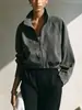 Chaqueta de moda transfronteriza de ante sintético con cuello alto para mujer, chaqueta corta vintage con cremallera para otoño e invierno, chaqueta casual versátil