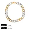 Joyería Transfronteriza Joyería de Mano Lujo Ligero Gama Alta Nicho Mujeres y Hombres Verano Pulsera que No se Desvanece Acero de Titanio Oro Plata Al por Mayor