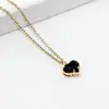 Colar de Aço Titânio Dourado para Mulheres, Não Desbota, Joia de Corrente de Clavícula de Luxo Leve de Nicho, de Alta Qualidade, Versátil, Moderno e Elegante