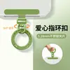 Gancho de hebilla de anillo para cordón de teléfono móvil, anillo de honda, almohadilla giratoria de acero inoxidable, gancho accesorio DIY de alta gama