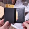 Carteira Masculina Grande Capacidade Vários Compartimentos para Cartões Porta Cartão de Identificação Porta Cartão Bancário Bolsa Feminina Mais Vendida Porta Cartão com Armazenamento Magnético para Identificação