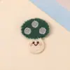 Calcetines, Sombreros, Accesorios de Ropa y Accesorios Versátiles Dulces Bordados Multicolores de Champiñón Sonriente Hechos a Mano Novedad Otoño e Invierno para Niños