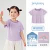 [7A Antibacteriano] Camiseta de Manga Curta para Meninas Bebê Renda Doce Roupas de Verão Crianças Tops de Verão 3 Roupas Fofas para Crianças