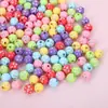 Cuentas del Alfabeto Inglés Hechas a Mano Sueltas Pulsera Collar Cadena de Teléfono Móvil Colgante Pulsera Accesorios de Joyería DIY