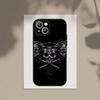 Nueva funda japonesa de calavera de suspense para iPhone 15 Comercio Exterior