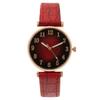 Comercio Exterior Transfronterizo Más Vendido Hoja Digital Reloj para Mujer Reloj de Mujer Reloj de Cuarzo Reloj con Correa Fabricante Stock Listo