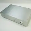 Amplificador de Potência HIFI327 Chassi Frontal Chassi Filtro de Potência Chassi Chassi Todo em Alumínio