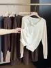 Cardigã de tricô moderno estilo coreano, que rejuvenesce, estampado com estrelas, gola redonda para mulheres, nova coleção de outono, modelagem solta, emagrecedor, manga longa, peça de outer wear
