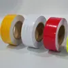 Señal de advertencia de cinta reflectante de PVC para vehículos eléctricos transfronterizos, pegatina reflectante de panal, anticaída, película reflectante de rejilla de cristal de 2 cm