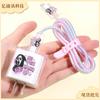 Transparente Transfronterizo Adecuado para Cargador Apple de 20W Cubierta Protectora Cable de Datos iPhone Dispositivo Mordedor de Cable Creativo Anti-Rotura