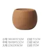 Macetas de Cerámica Minimalistas Nórdicas, Macetas Pequeñas de Cerámica, Macetas de Cerámica Cepillada para Suculentas, Bolsas de Plantación y Otros