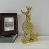 Adornos de cachorros de dibujos animados de alta gama para nicho, decoraciones para sala de estar, adornos creativos para mueble de TV de habitación modelo de hotel