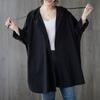 Camiseta artística versátil de largo medio con capucha, protección solar para mujer, verano nuevo, camisa para aire acondicionado, talla grande, top de manga larga suelto