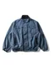 Chaqueta de alta calidad lavada Melard con camuflaje Nanxia para hombre, nueva tendencia de otoño de marca, chaqueta de vuelo holgada