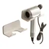 Soporte para secador de pelo, Estante para secador de pelo de baño sin taladro, Soporte multifuncional para secador de pelo para baño, En stock