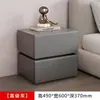 Mesita de noche de acero inteligente, no requiere instalación, arte en hierro, estilo crema, simple y moderno, gabinete de almacenamiento para dormitorio sin formaldehído
