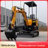 China Moshen Export Escavadeira Agrícola Esteira Agrícola Mini Escavadeira Piloto Hidráulico Mini Escavadeira
