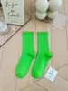 Calcetines de Colores para Niños Ins Súper Fire Morado Naranja Rojo Rosa Calcetines Medios Calcetines de Danza Moderna con Pantalones de Tiburón
