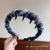 Diadema de estilo de cabello para la frente de caña alta 2026, versátil con dientes para un agarre antideslizante, diadema para lavarse la cara, colección de accesorios para el cabello para mujeres