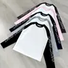 Diseño Otoño e Invierno Moda Raglán Bloques de Color Manga Larga Personalizado Estampado de Letras con Capucha Cuello Redondo Sudadera Urbana