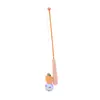 Bola de Brinquedo para Gato Brinquedo Autônomo para Gato com Som, Bola com Sino que se Move para Aliviar o Tédio, Brinquedo de Provocação Colorido Vazado para Gato Brinquedo para Animal de Estimação