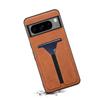 Adecuado para el Popular Google Pixel9/8A Estuche de Teléfono Dv con Textura de Cuero Sintético Retro 7Pro Funda Protectora para Tarjeta SIM Dual 6A