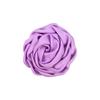 Flor de Rosa de Satén de 5 cm Colgante de Pétalos Caracol Flor de Tela Hecha a Mano Accesorios para Tocados de Niños Pasador Pasador Punto