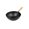 Mini Olla de Hierro Pequeña para Uso Doméstico, Sartén Antiadherente para una Persona, Adecuada para Cocinar Guarniciones, Salteado, Compatible con Estufas de Inducción, Cazo Antiadherente de una Sola Asa