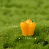 Paraíso de Conejos Adornos de Micropaisaje Lindos Animales de Dibujos Animados Zanahoria Casa de Conejos Jardinería Accesorios de Resina Artesanías