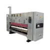 Máquina de impressão de caixas, máquina totalmente automática de impressão de papelão ondulado, máquina de gofragem redonda e conformação por corte e vinco, equipamento de impressão de caixas