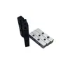Acoplador de tira larga de aluminio M3 de 4 orificios Conector adaptador M4 Bloque de fijación Bloque cuadrado Barra de aluminio Disponible en fábrica de Dongguan