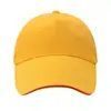 Gorra Publicitaria Gorra de Viaje Gorra de Béisbol con Logo Impreso Gorra de Pico Gorra Roja de Voluntario Fabricante Mayorista