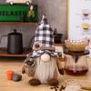 Haube Decorações para Casa Novas Transfronteiriças Boneca Sem Rosto de Café Enfeites de Anão Segurando Grão de Café Boneca Rudolph