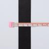 Em estoque preto e branco 2cm ~ 6cm saia plissada de elástico brilhante cintura superfície brilhante macia, delicada e elástica