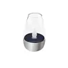 Luces Solares de Velas Transfronterizas, Luces Decorativas Impermeables para Exteriores, Luces de Velas Simuladas de Acero Inoxidable, Luces de Atmósfera para Decoración de Patio