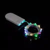 Cadena de Luces de Alambre de Cobre LED Caja de Batería de Botón Caja de Regalo Decoración de Lata Cadena de Luces Flor Pastel Decoración Navideña Linterna