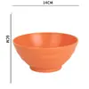 Tigela de palha de trigo Amazon tigela grande para sopa doméstica conjunto de louças para café da manhã louças balde de louças comercial alto valor de cor