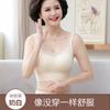 Meia-idade Roupa interior da mãe sutiã feminino não-rimless Vest Sutiã tamanho grande Underwear Skin-friendly Respirável Colete Anti-luz