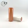 Fundo com Padrão Garrafa Redonda Garrafa Acrílica Laranja Frasco com Bomba para Loção Essência Frasco para Creme Material de Embalagem para Conjunto Cosmético