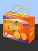 Caja de regalo de fruta naranja, caja de embalaje universal, 10 kg, caja vacía de naranja navel Gannan, caja de cartón, logotipo personalizado al por mayor