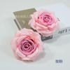 Flor Artificial Rosa Rizada 12cm Rosa Segura Decoración de Pared de Fondo para Bodas Arco Arreglo Floral Caja de Regalo con Flores