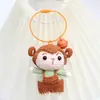 Colgantes Llavero de los Doce Animales del Zodiaco, Llaveros de Animales Tejidos a Mano, Dijes para Bolsos Tejidos, Artículos de Crochet Hechos a Mano Terminados