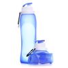 Ke'an chaleira dobrável de silicone 320ml grande capacidade de verão estudante de verão feminino caneca de viagem ponto chaleira de silicone portátil