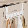 Perchero de Ropa con Gancho para Colgar en la Puerta, Colgador de Ropa de Pared para Dormitorio, Estante de Almacenamiento para Baño con Adhesivo Fuerte sin Taladro